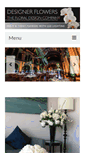 Mobile Screenshot of designerflowersuk.com